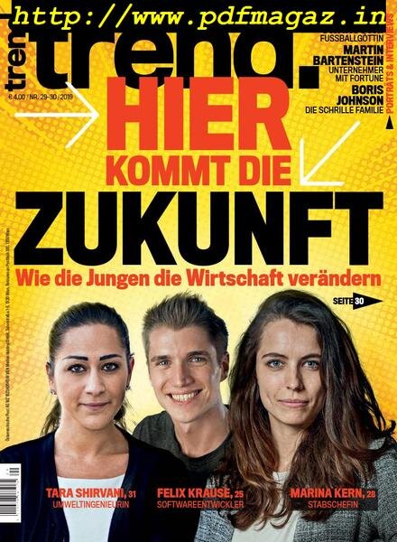 trend – 19 Juli 2019 Cover
