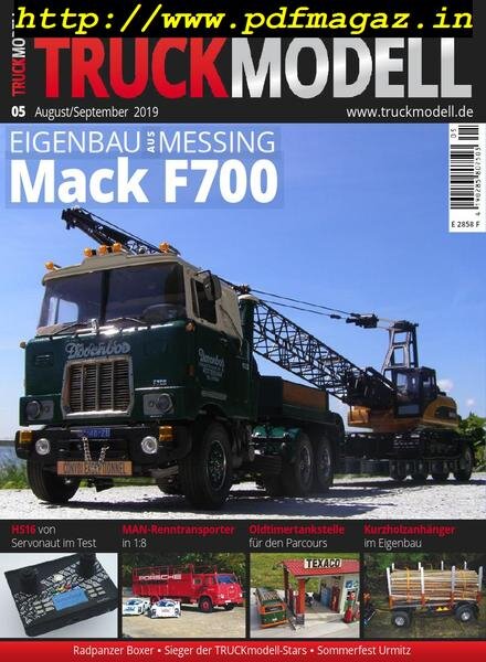 Truckmodell – Juli 2019 Cover