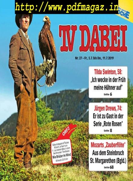 TV Dabei – 03 Juli 2019 Cover