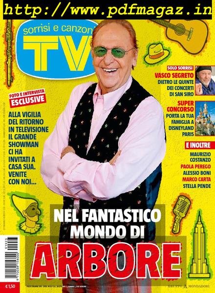 TV Sorrisi e Canzoni – 11 giugno 2019 Cover