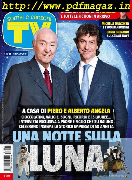 TV Sorrisi e Canzoni – 16 luglio 2019 Cover