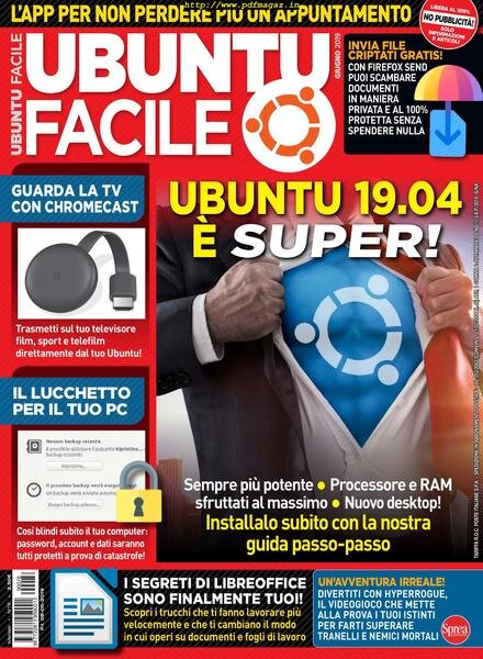 Ubuntu Facile – giugno 2019 Cover