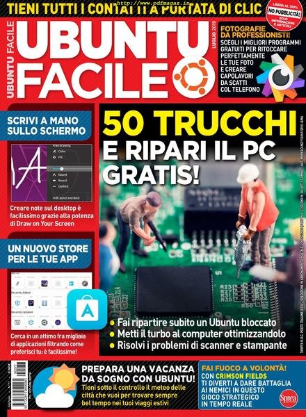 Ubuntu Facile – luglio 2019 Cover