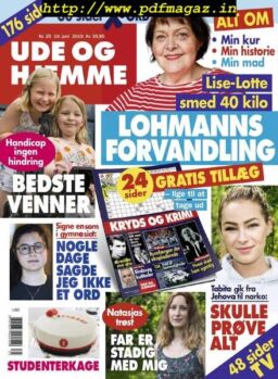 Ude og Hjemme – 19 juni 2019