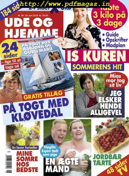 Ude og Hjemme – 26 juni 2019 Cover