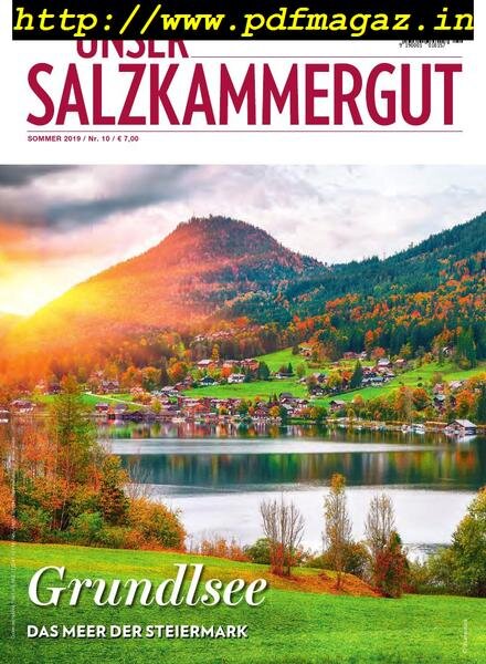 Unser Salzkammergut – Juni 2019 Cover