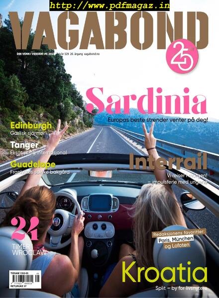 Vagabond – juli 2019 Cover