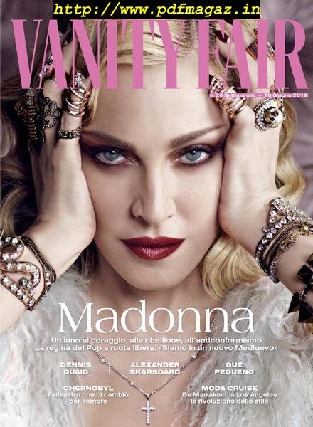 Vanity Fair Italia – 26 giugno 2019 Cover