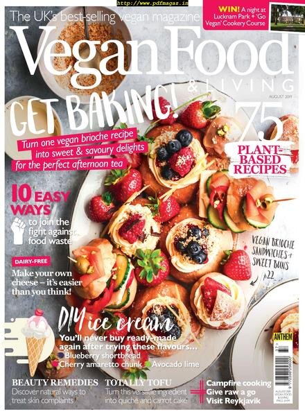 Vegan Food & Living – August 2019 Cover