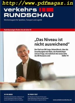 VerkehrsRundschau – 02 Juli 2019
