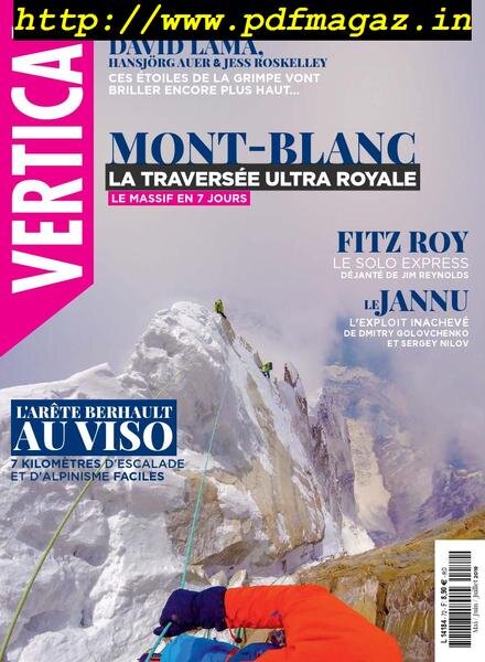 Vertical Magazine – mai 2019 Cover