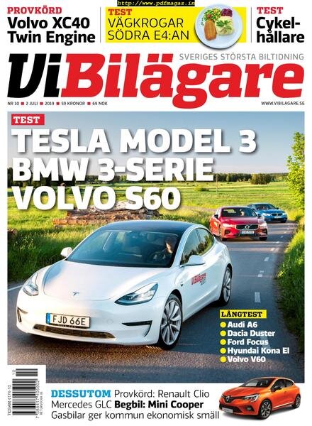 Vi Bilagare – 02 juli 2019 Cover