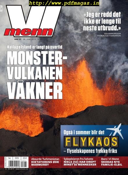 Vi Menn – 26 juni 2019 Cover