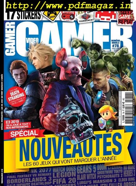 Video Gamer – juillet 2019 Cover