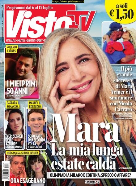 Visto Tv – 02 luglio 2019 Cover