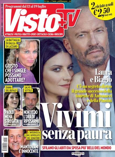 Visto Tv – 09 luglio 2019 Cover