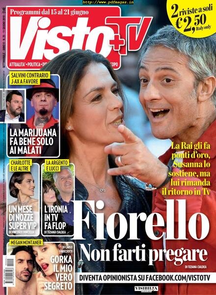 Visto Tv – 11 giugno 2019 Cover