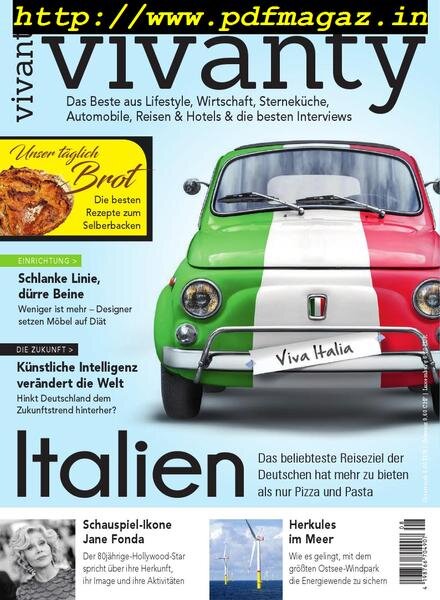 Vivanty – Juli 2019 Cover