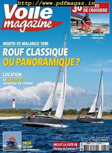 Voile Magazine – aout 2019 Cover