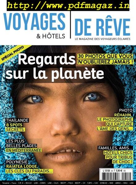 Voyages & Hotels de reve – juin 2019 Cover