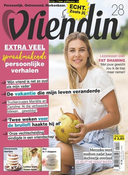 Vriendin – 10 juli 2019 Cover