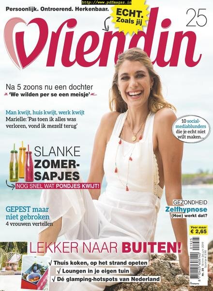 Vriendin – 19 juni 2019 Cover