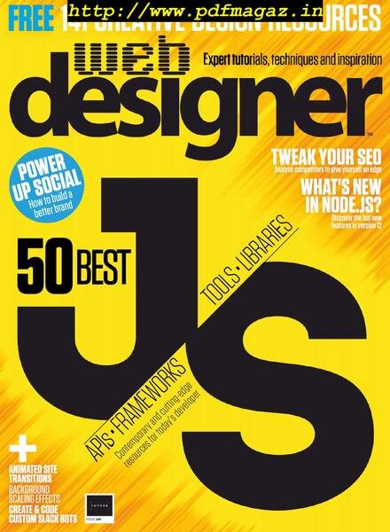 Web Designer UK – August 2019 Cover