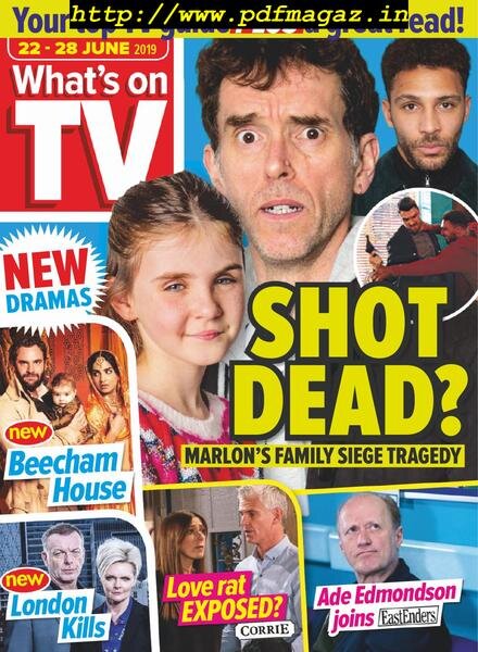 What’s on TV – 22 June 2019 Cover