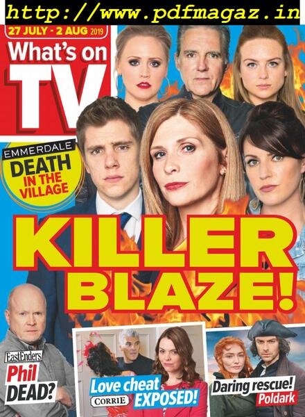 What’s on TV – 27 July 2019 Cover