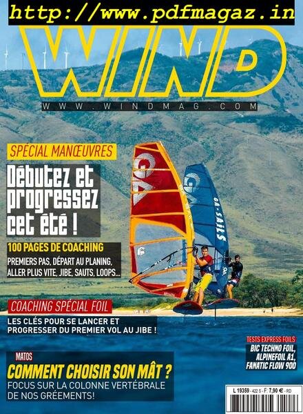Wind Magazine – juillet 2019 Cover