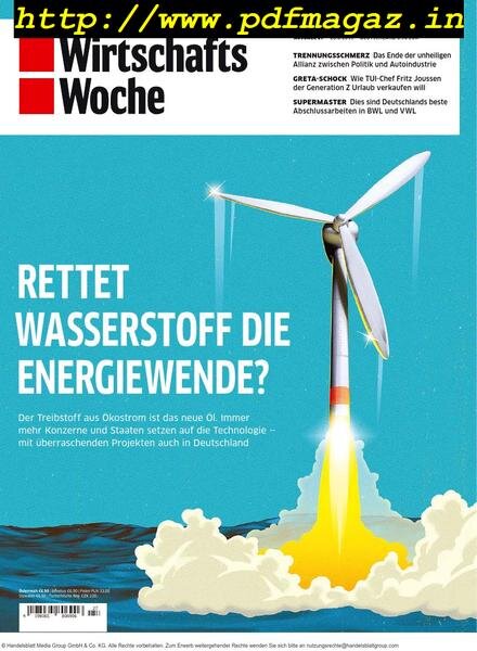 Wirtschaftswoche – 29 Juni 2019 Cover