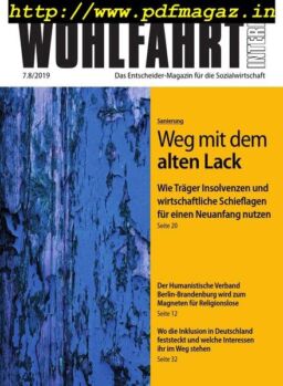 Wohlfahrt Intern – Juli 2019