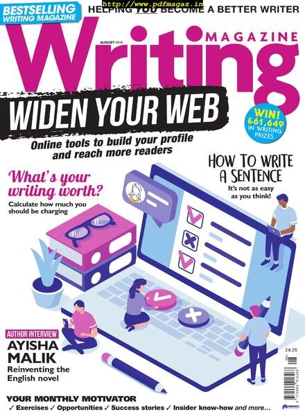 Writing Magazine – August 2019 Cover
