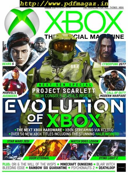 Xbox The Official Magazine UK – August 2019 Cover