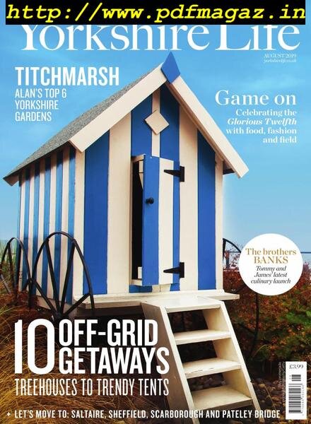 Yorkshire Life – August 2019 Cover