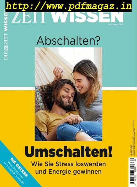 Zeit Wissen – Juli-August 2019 Cover