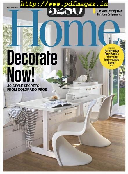 5280 Home – August 2019 Cover