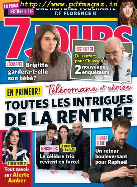 7 Jours – 02 aout 2019 Cover