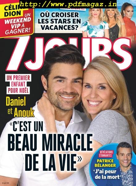 7 Jours – 16 aout 2019 Cover