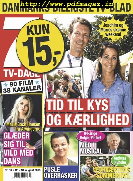 7 TV-Dage – 18 august 2019 Cover