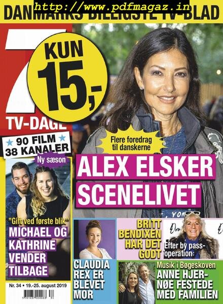 7 TV-Dage – 19 august 2019 Cover