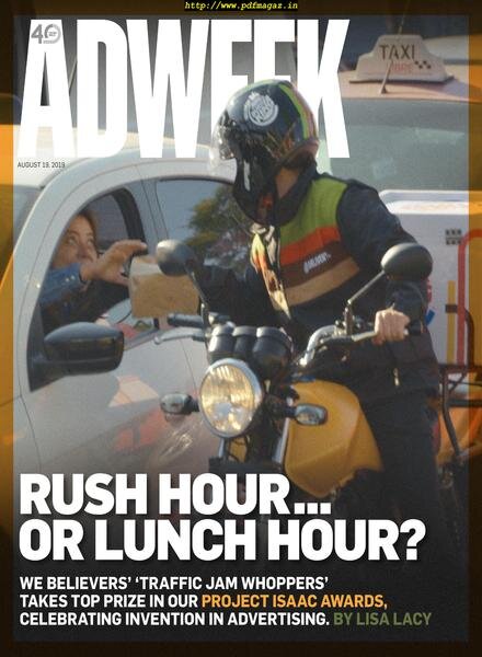 Adweek – 19 August 2019 Cover