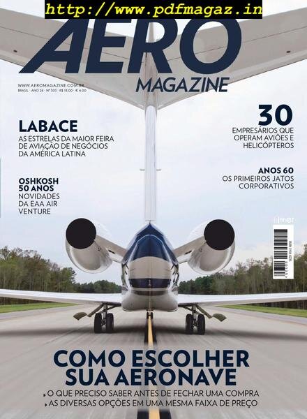 Aero Magazine Brasil – agosto 2019 Cover