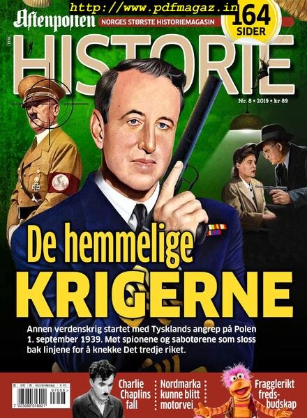 Aftenposten Historie – august 2019 Cover