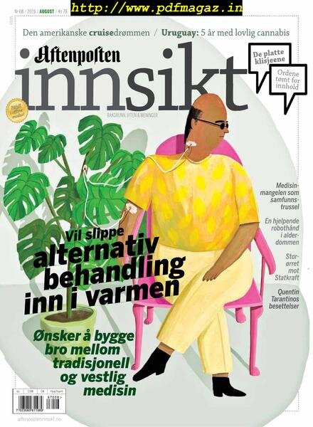 Aftenposten Innsikt – august 2019 Cover
