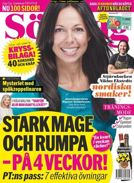 Aftonbladet SOndag – 11 augusti 2019 Cover