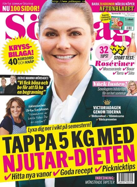 Aftonbladet SOndag – 14 juli 2019 Cover