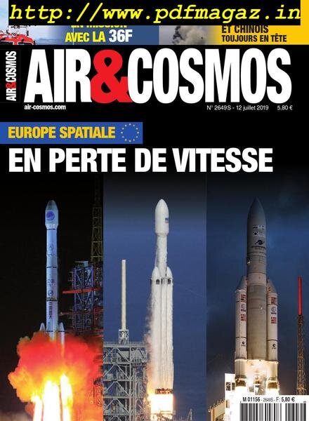 Air & Cosmos – 12 juillet 2019 Cover