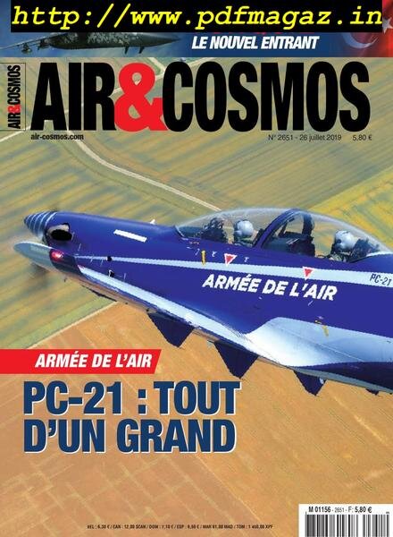 Air & Cosmos – 26 juillet 2019 Cover