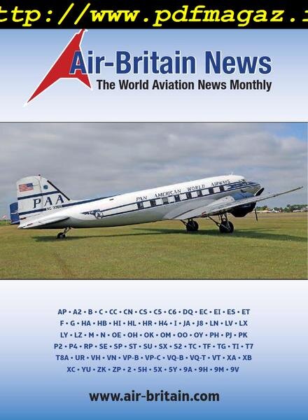 Air-Britain News – July 2019 Cover